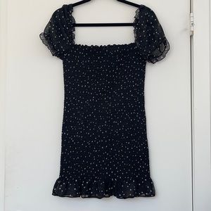 Superdown Square Neck Dress